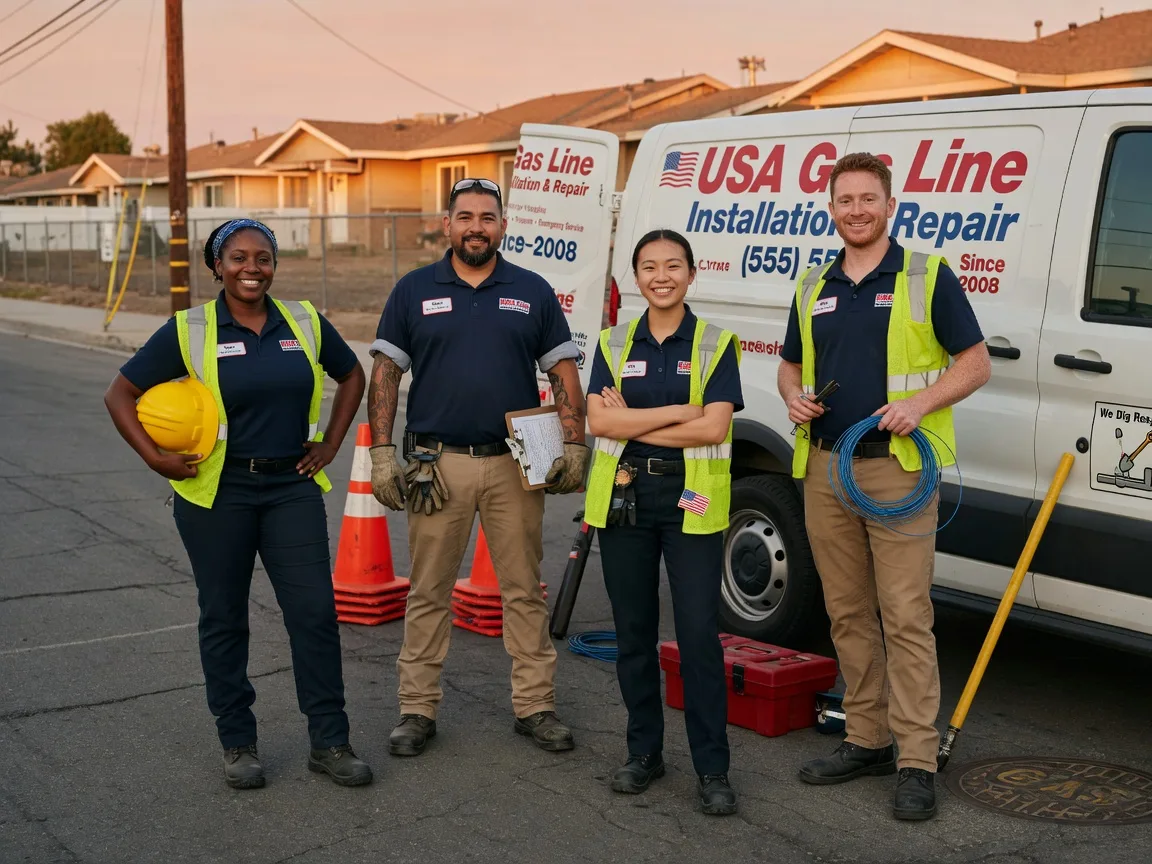 Gas Line Installation company in Lake, MI